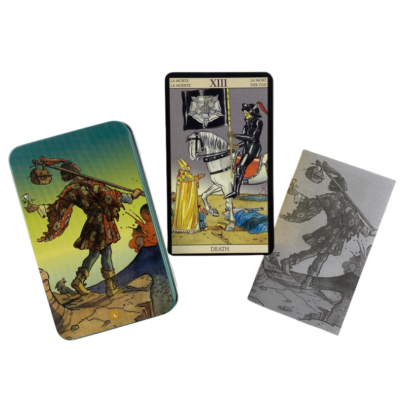 Board Game Of Life - Metal Box Gilded Edition Back Rider