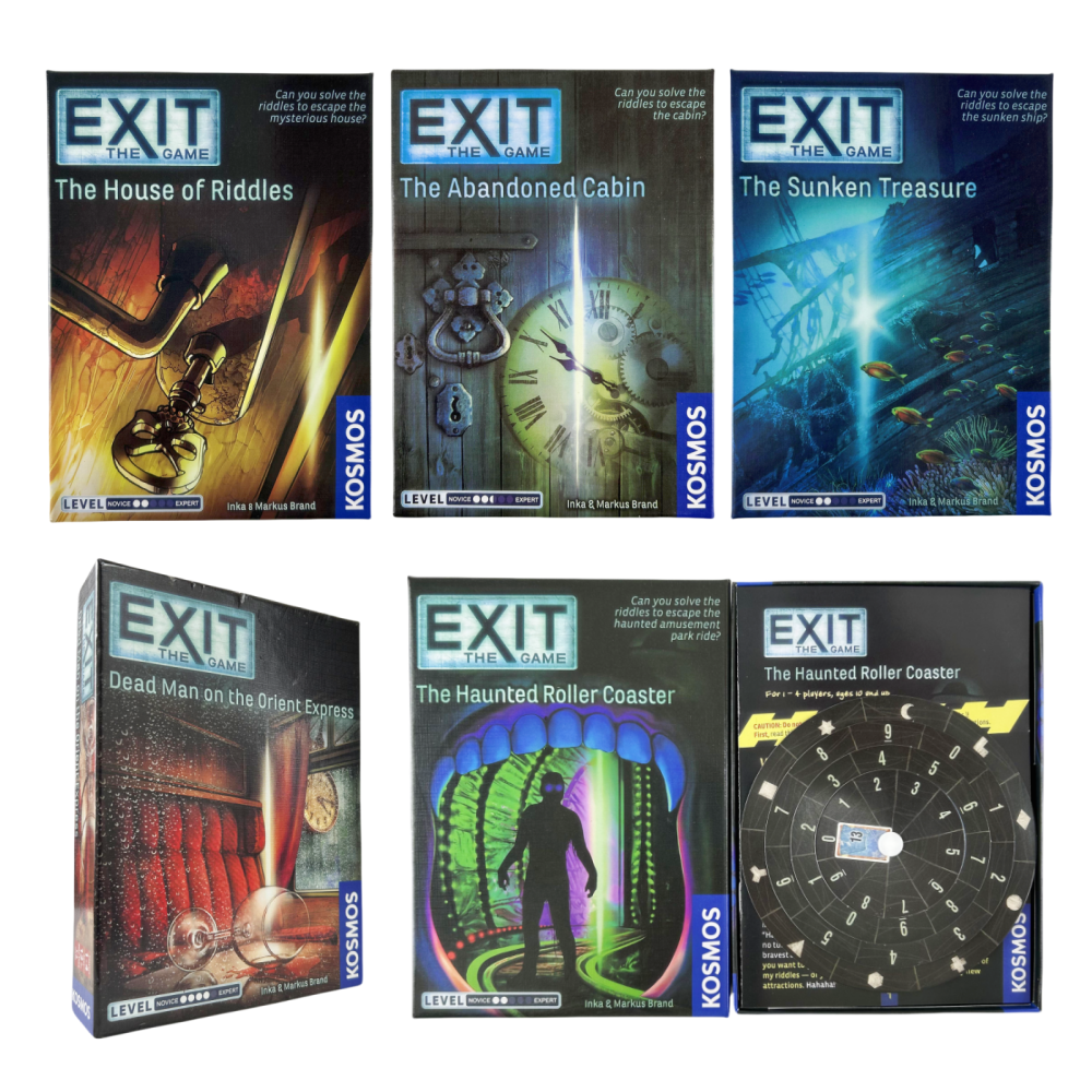 Board Game Solo - Exit Card Game The Abandoned Cabin