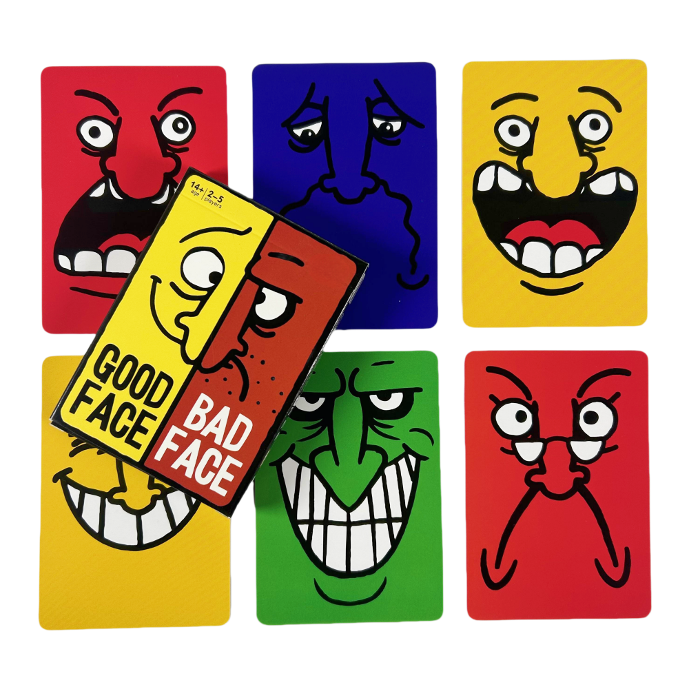 Board Game Bang - 1pc Good Face Bad Face Card