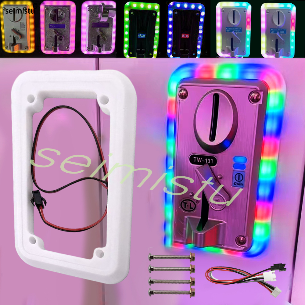 Board Game Room - Coin Acceptor LED Colorful LED Frame