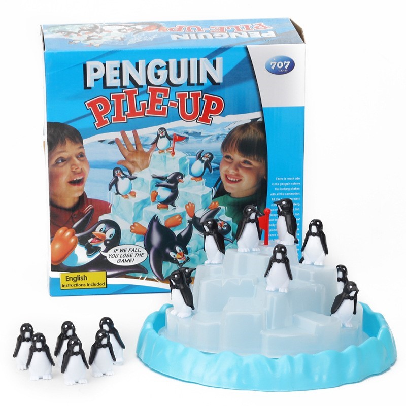 Board Game Pirates - Iceberg Stacked Penguin Balanced Toys Board