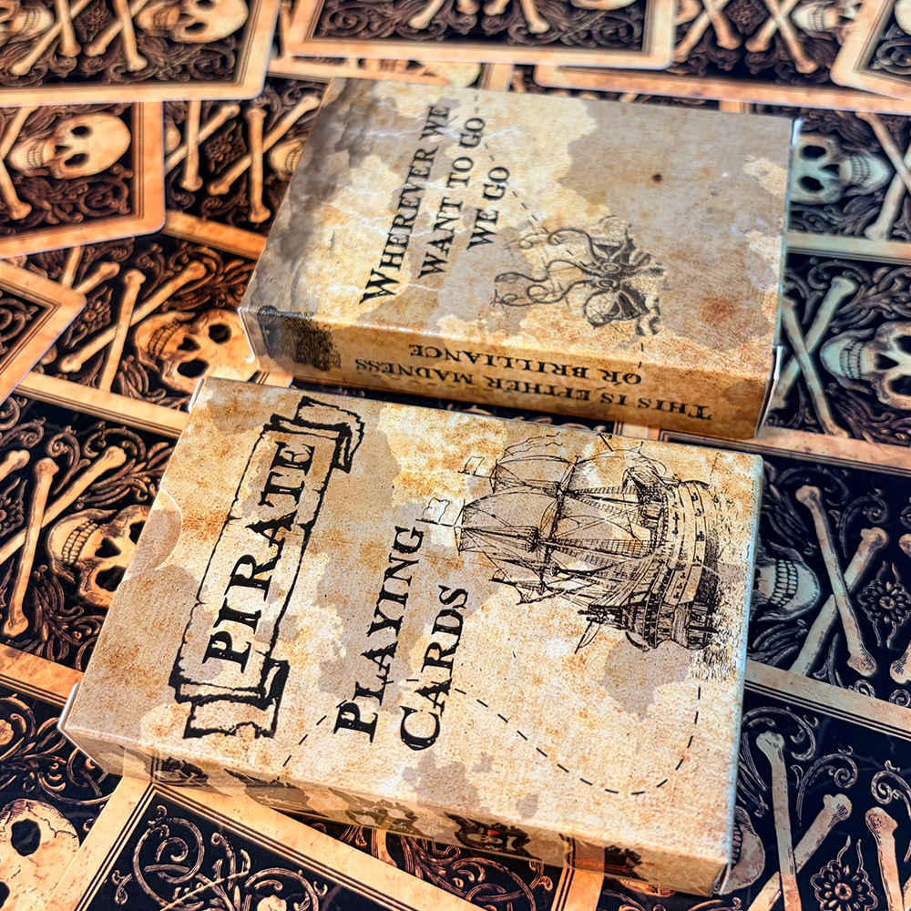 Board Game Pirates - Vintage Pirate Ship Playing Cards Deck