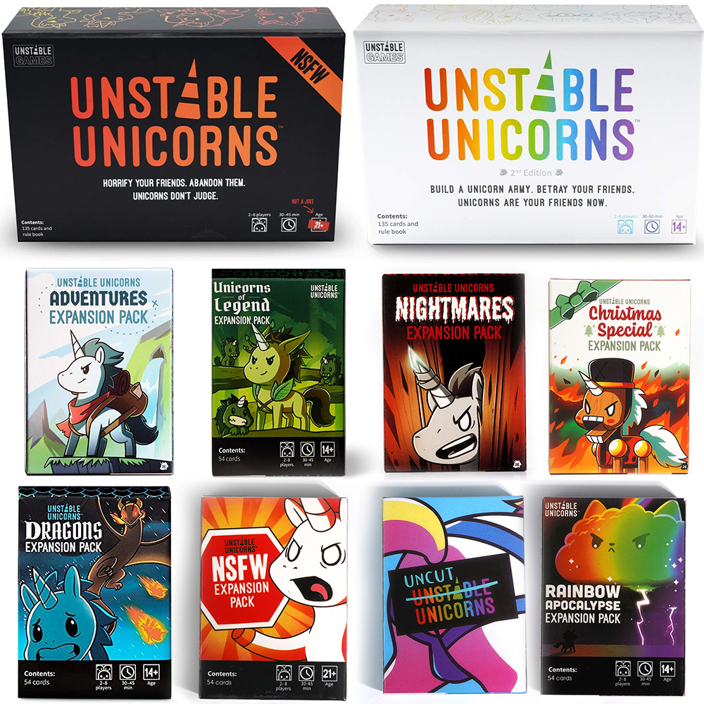 Board Game Bang - Unstable Unicorns Board English Family Party