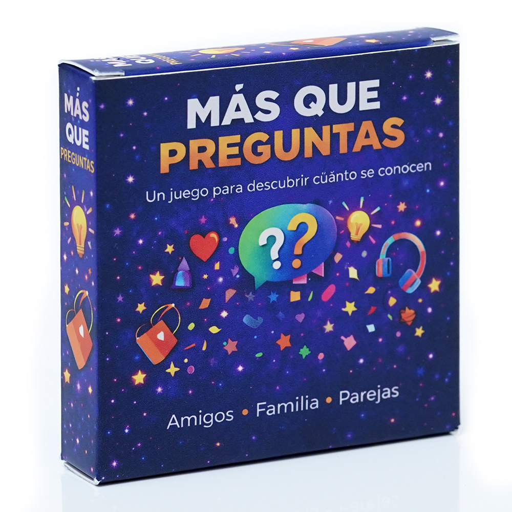 Board Game Bang - Español Mas Que Preguntas Juego de