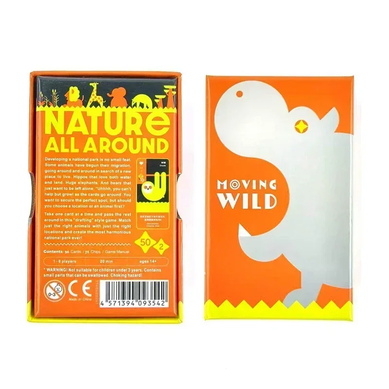 Board Game Solo - Moving Wild And Scout Card Game