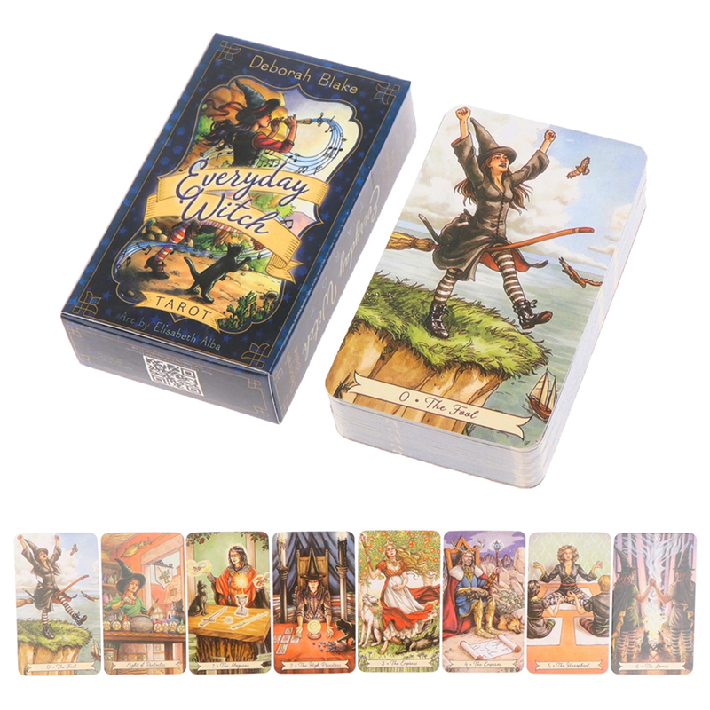 Board Game Of Life - 78Pcs/box Everyday Witch Tarot Cards English