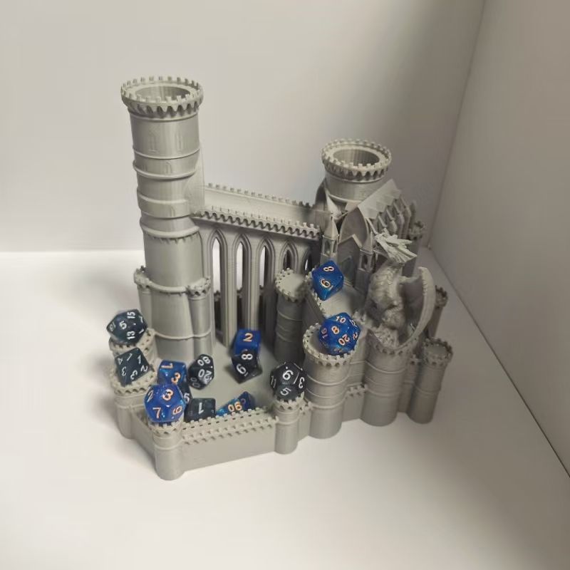 Large Size Dragon Castle Dice  - огляд і ціна Board Game Print