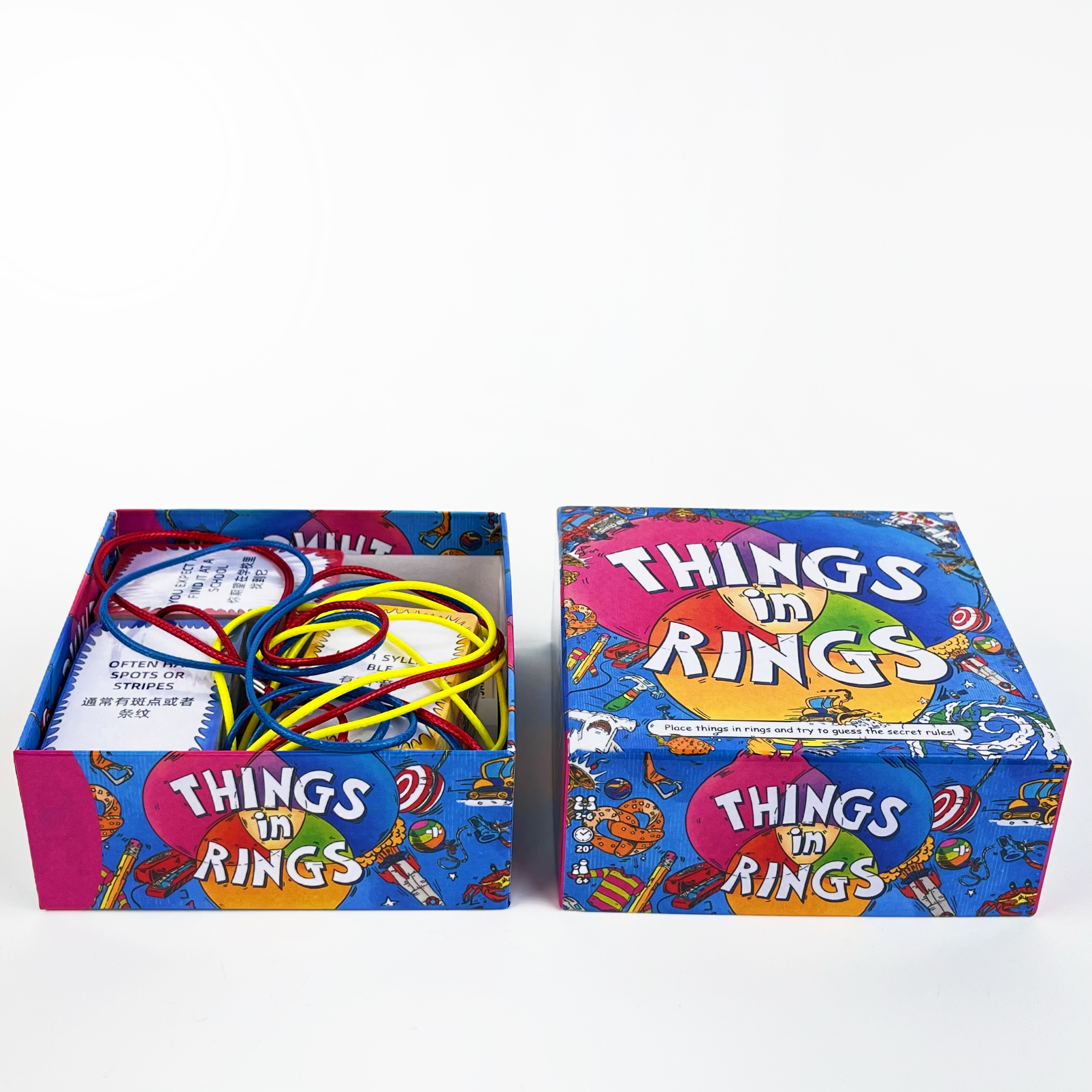 Things In Rings Family Card Li - огляд і ціна Board Game Solo