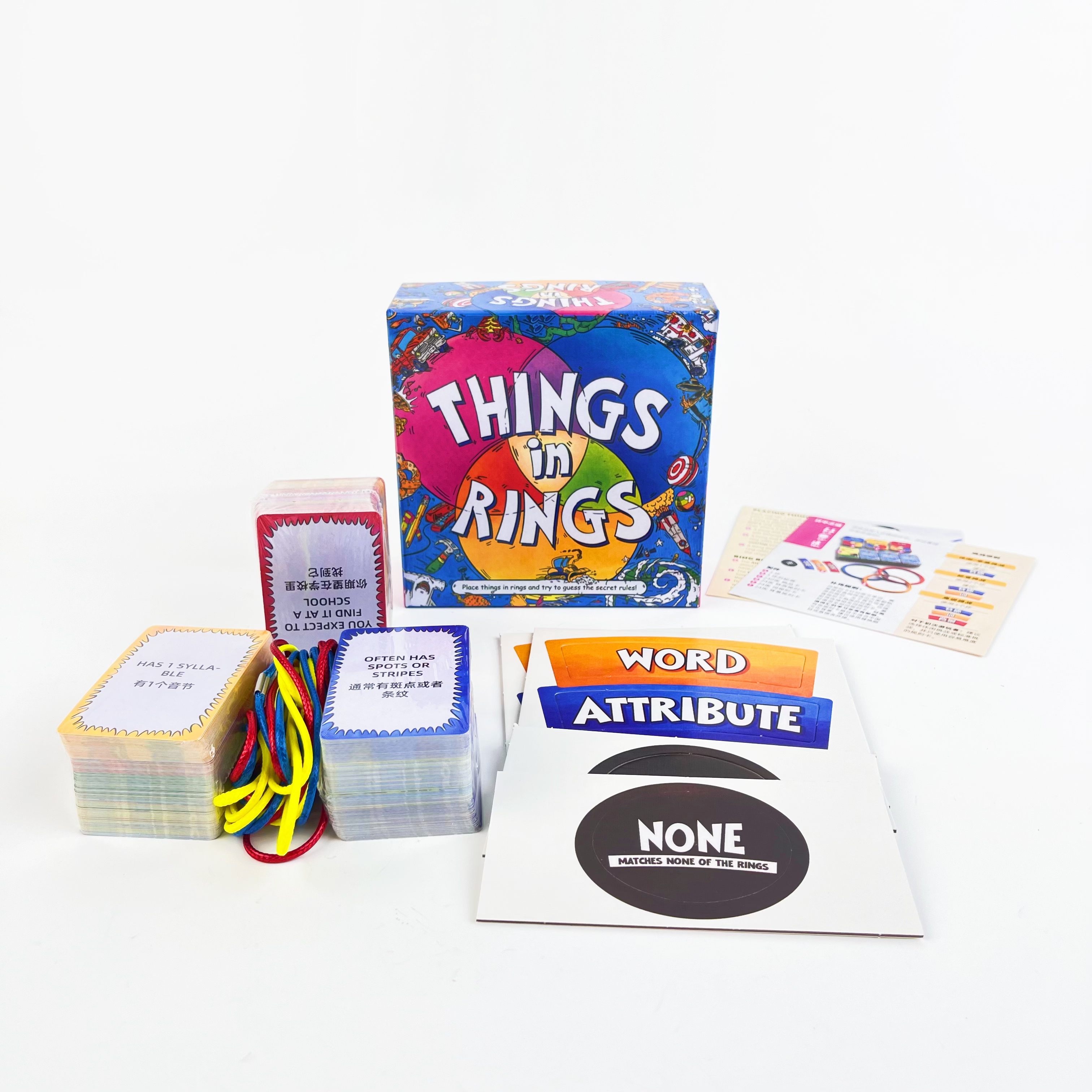 Things In Rings Family Card Li - огляд і ціна Board Game Solo