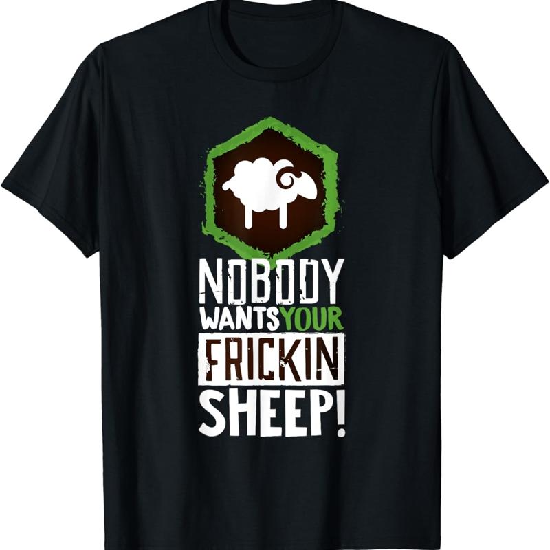 Nobody Wants Your Sheep T Shir - огляд і ціна Board Game Geek