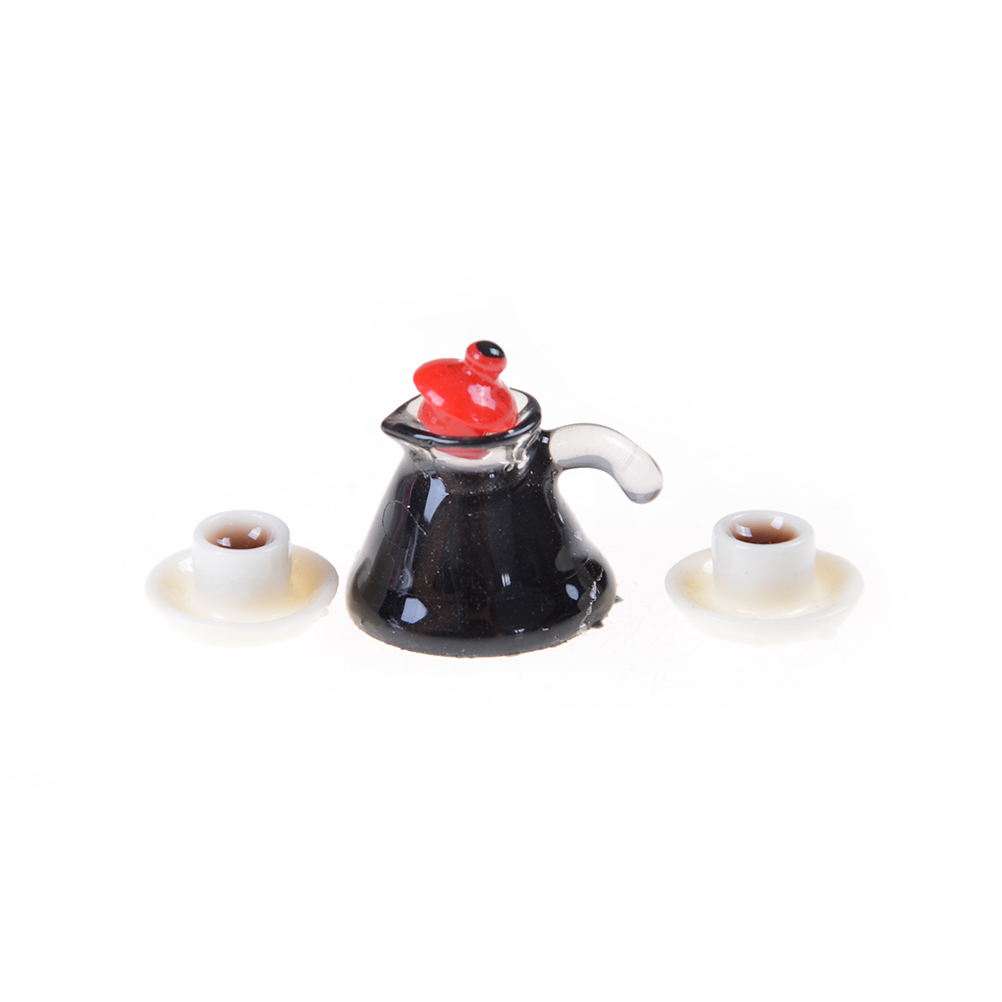 1:12 Miniature Coffee Pot & Cu - огляд і ціна Board Game Cafe