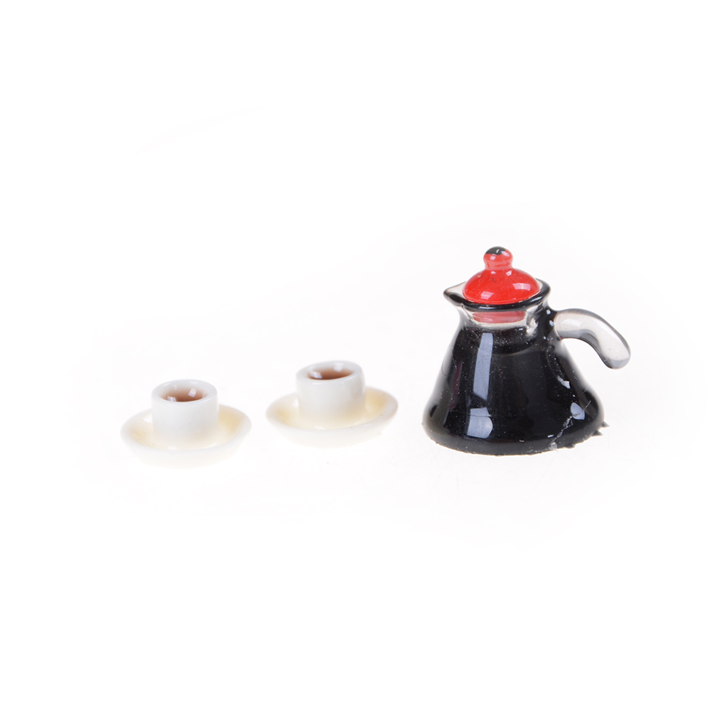 1:12 Miniature Coffee Pot & Cu - огляд і ціна Board Game Cafe