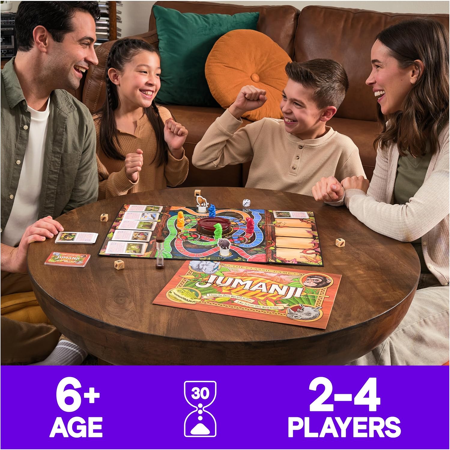 Jumanji 30th Anniversary Editi - огляд і ціна Board Game Jumanji