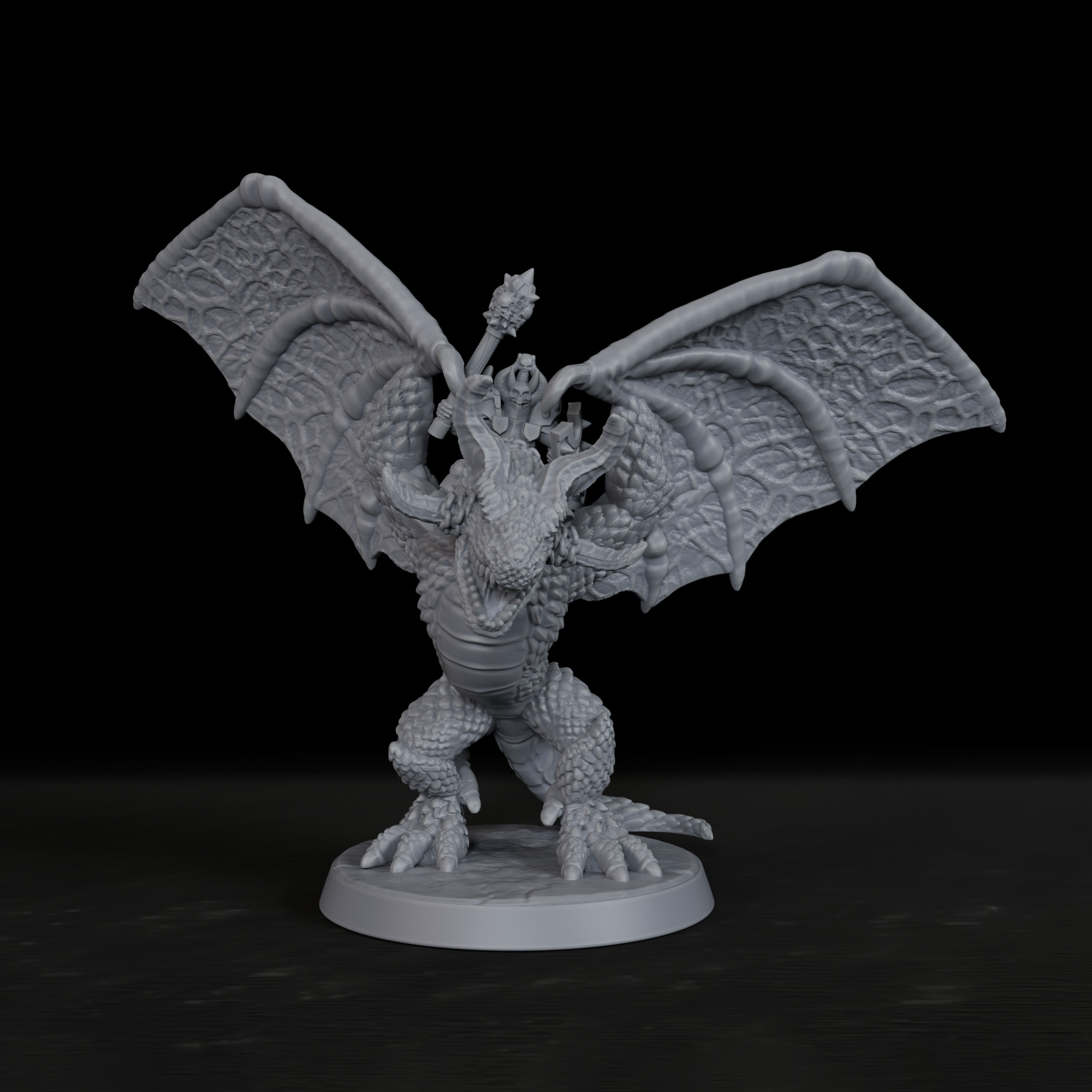 RPG Knight on Wyvern Miniature - огляд і ціна Miniature Terrain Set