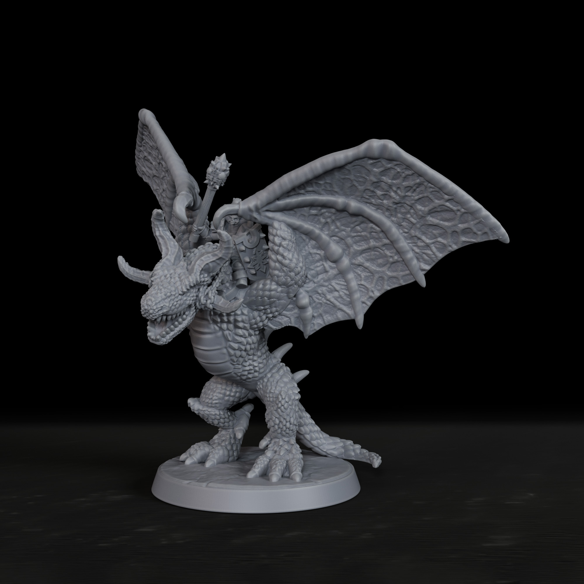 RPG Knight on Wyvern Miniature - огляд і ціна Miniature Terrain Set