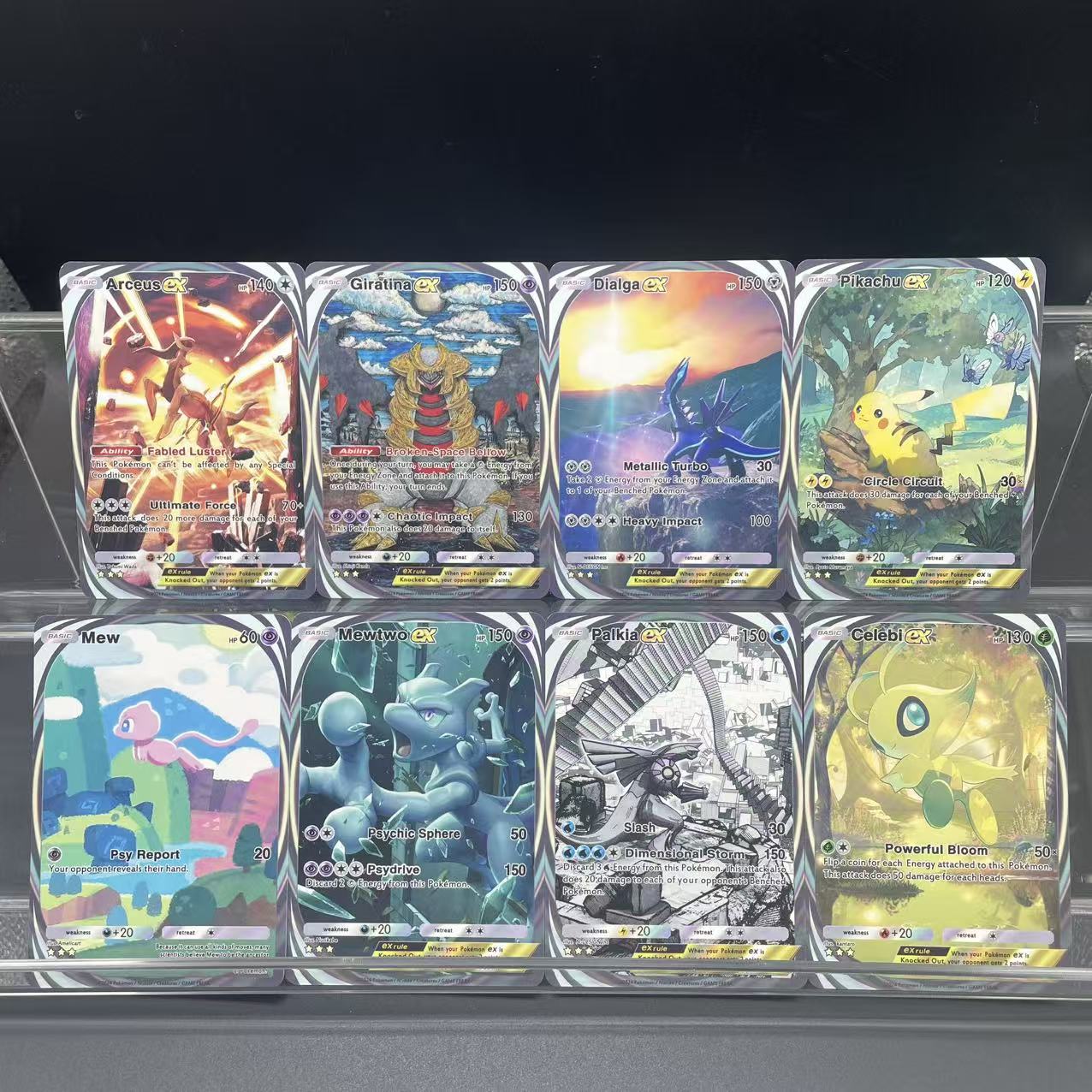8Pcs/Set DIY Self-made Anime E - огляд і ціна Board Game English