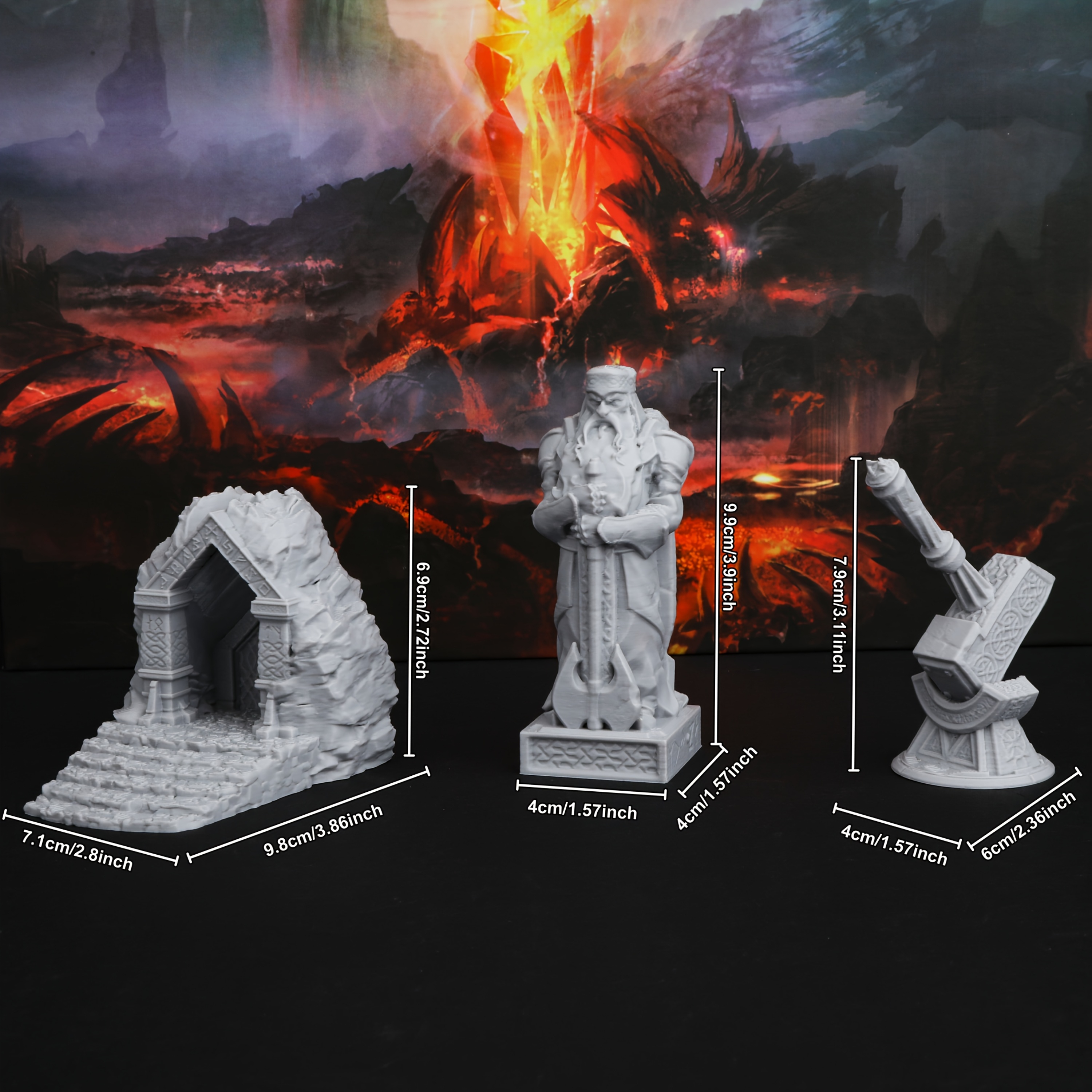 RPG Dwarven Kingdom Miniature  - огляд і ціна Miniature Terrain Set