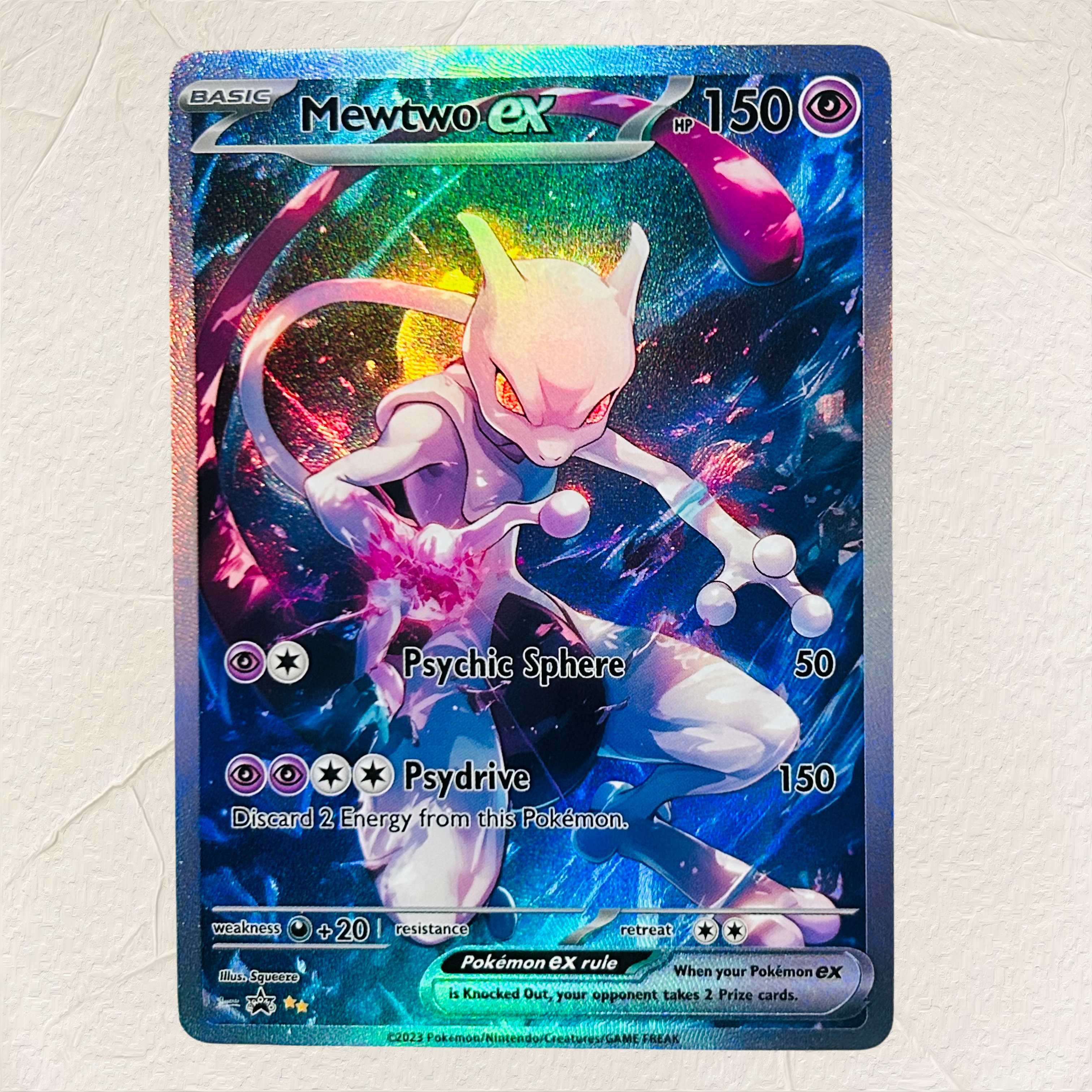 DIY Pokemon Mewtwo ex Holograp - огляд і ціна Board Game English