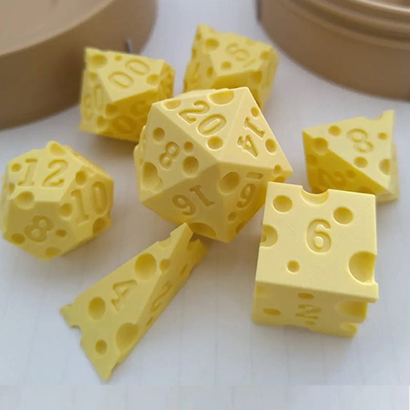 Irregular Cheese Dice Box Orna - огляд і ціна Board Game Print