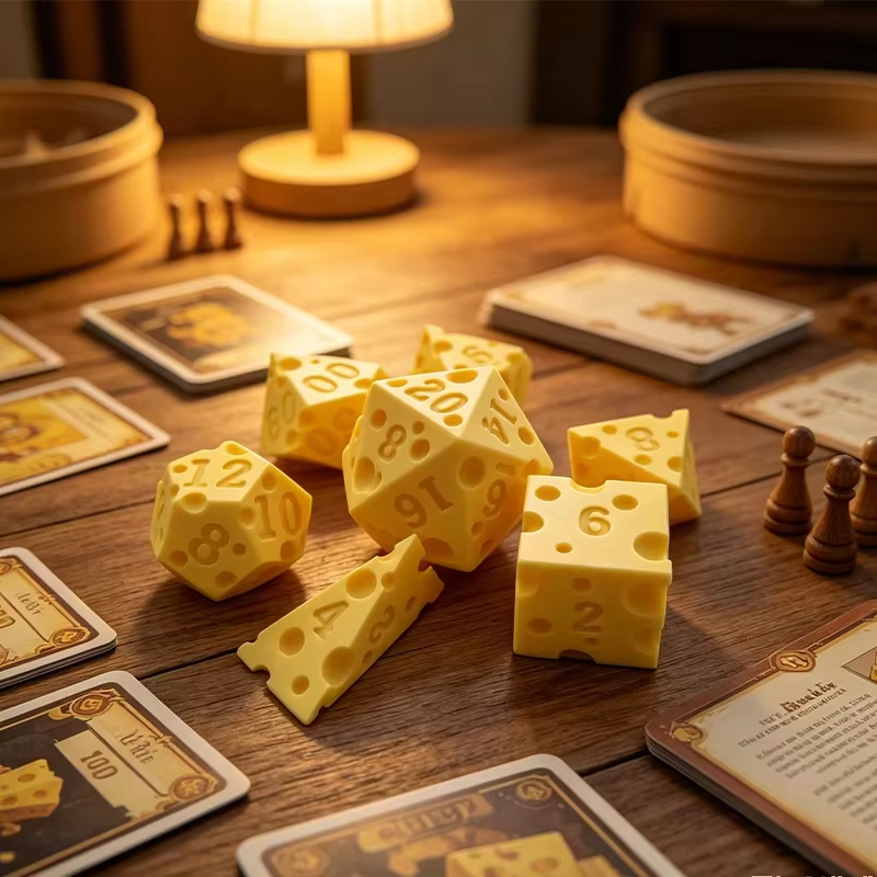 Irregular Cheese Dice Box Orna - огляд і ціна Board Game Print