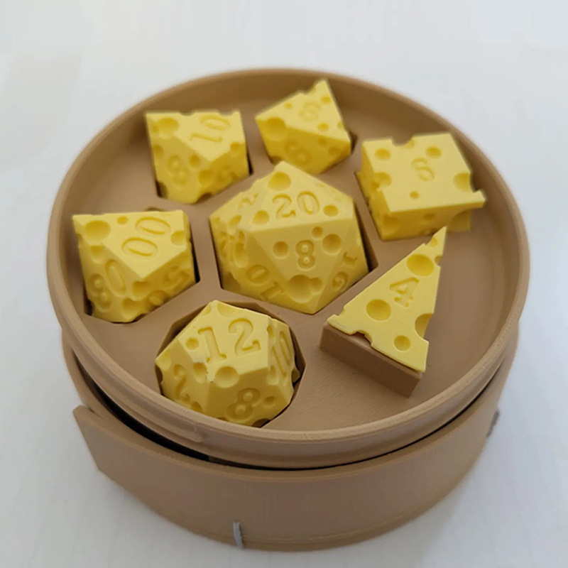Irregular Cheese Dice Box Orna - огляд і ціна Board Game Print