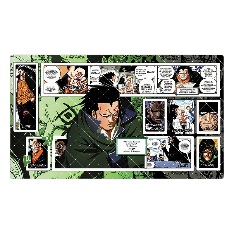 600x350mm One Piece Monkey D.  - огляд і ціна Board Game Solo