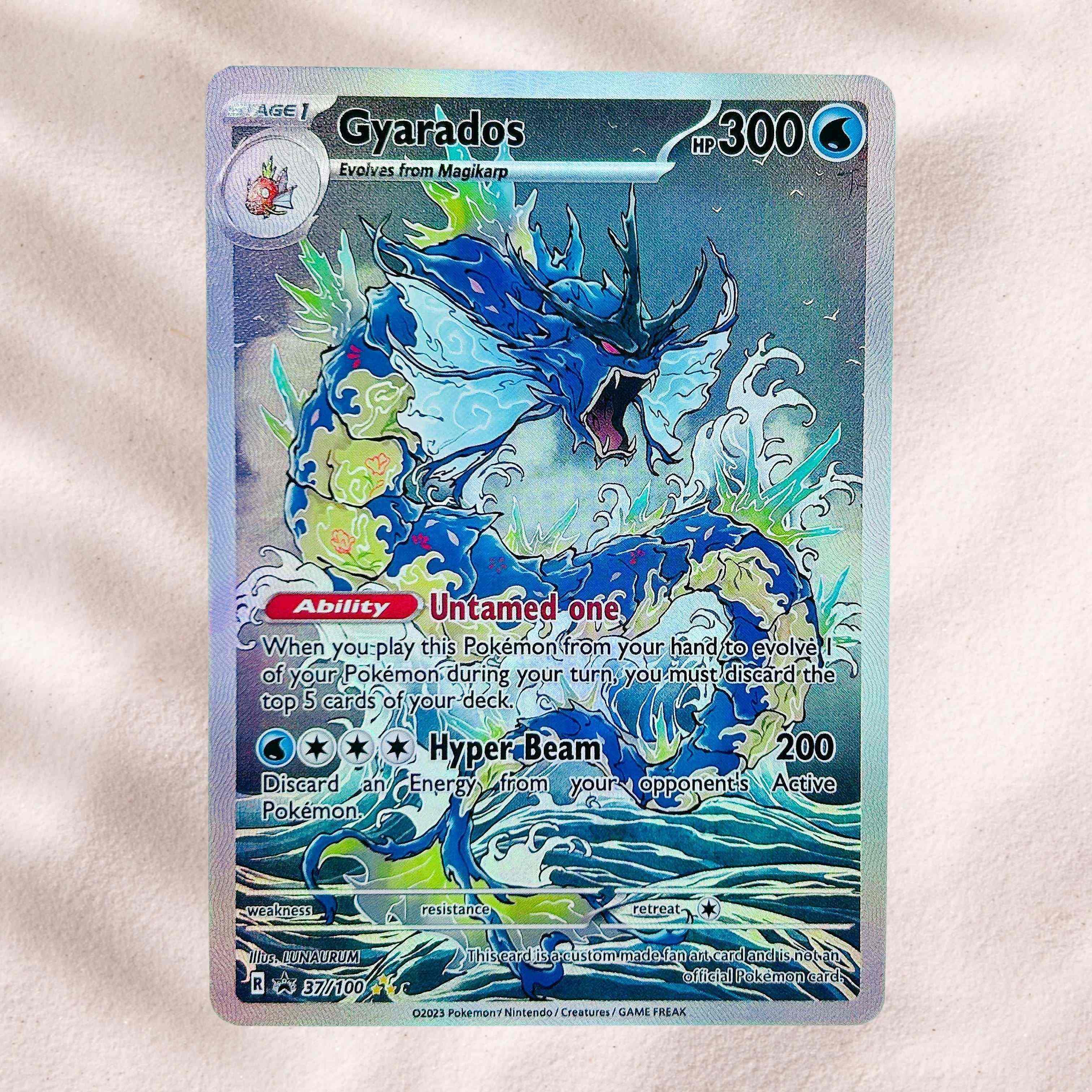 DIY Pokemon Gengar 38/100 Holo - огляд і ціна Board Game Anime