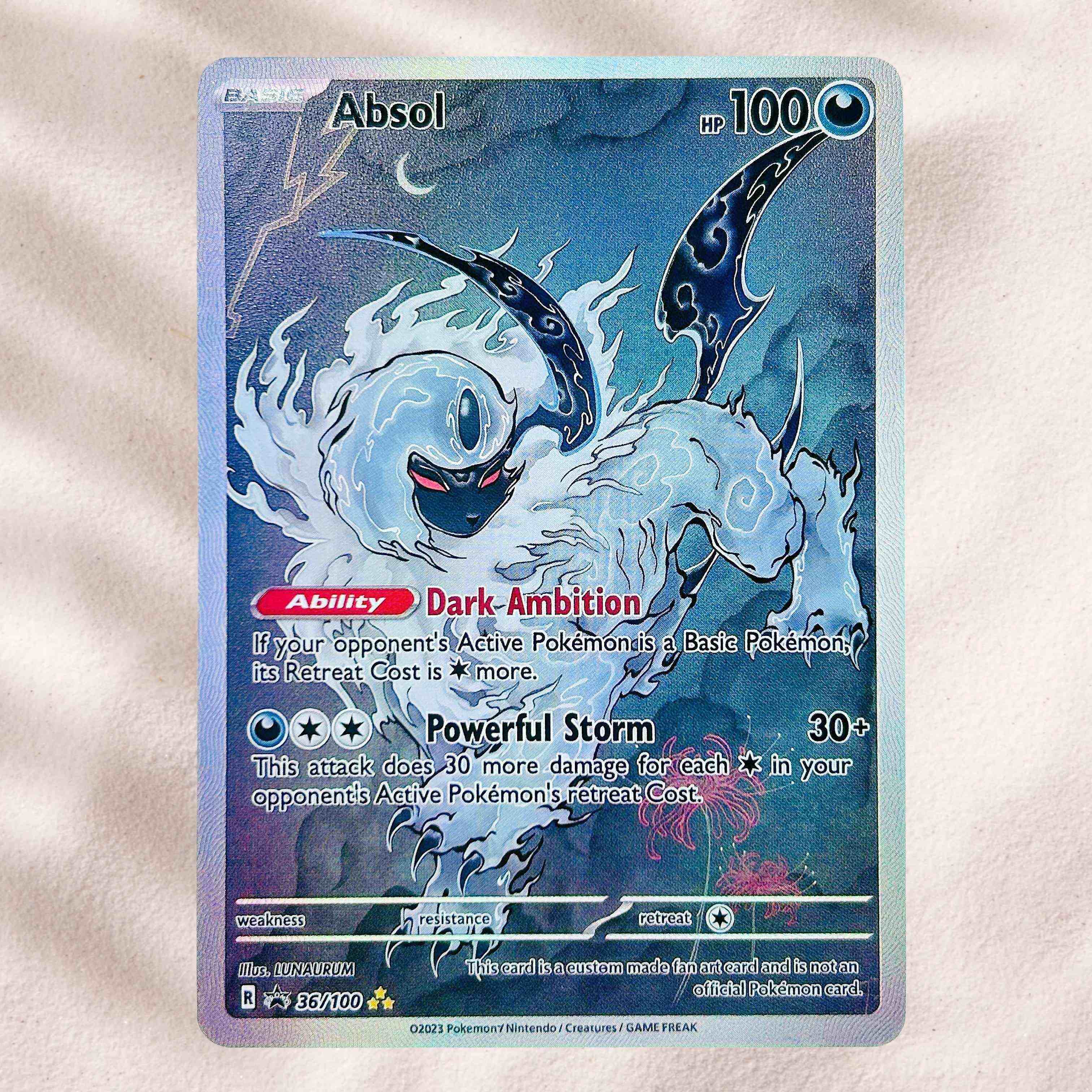 DIY Pokemon Gengar 38/100 Holo - огляд і ціна Board Game Anime