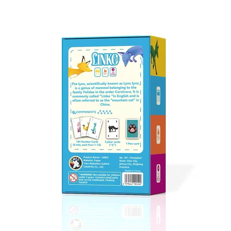 Linko Card Game  2~5 players 3 - огляд і ціна Board Game For 5 Players