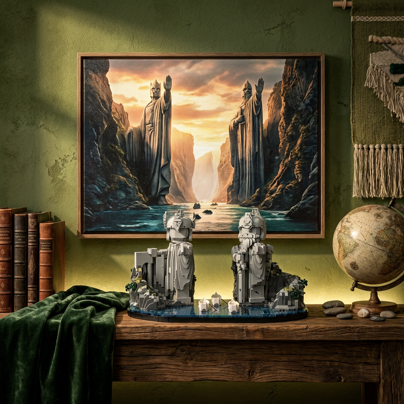 4182pcs MOC Argonath Pillars K - огляд і ціна Board Game Jumanji