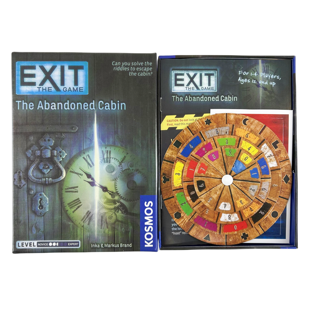 Exit Card Game The Abandoned C - огляд і ціна Board Game Solo