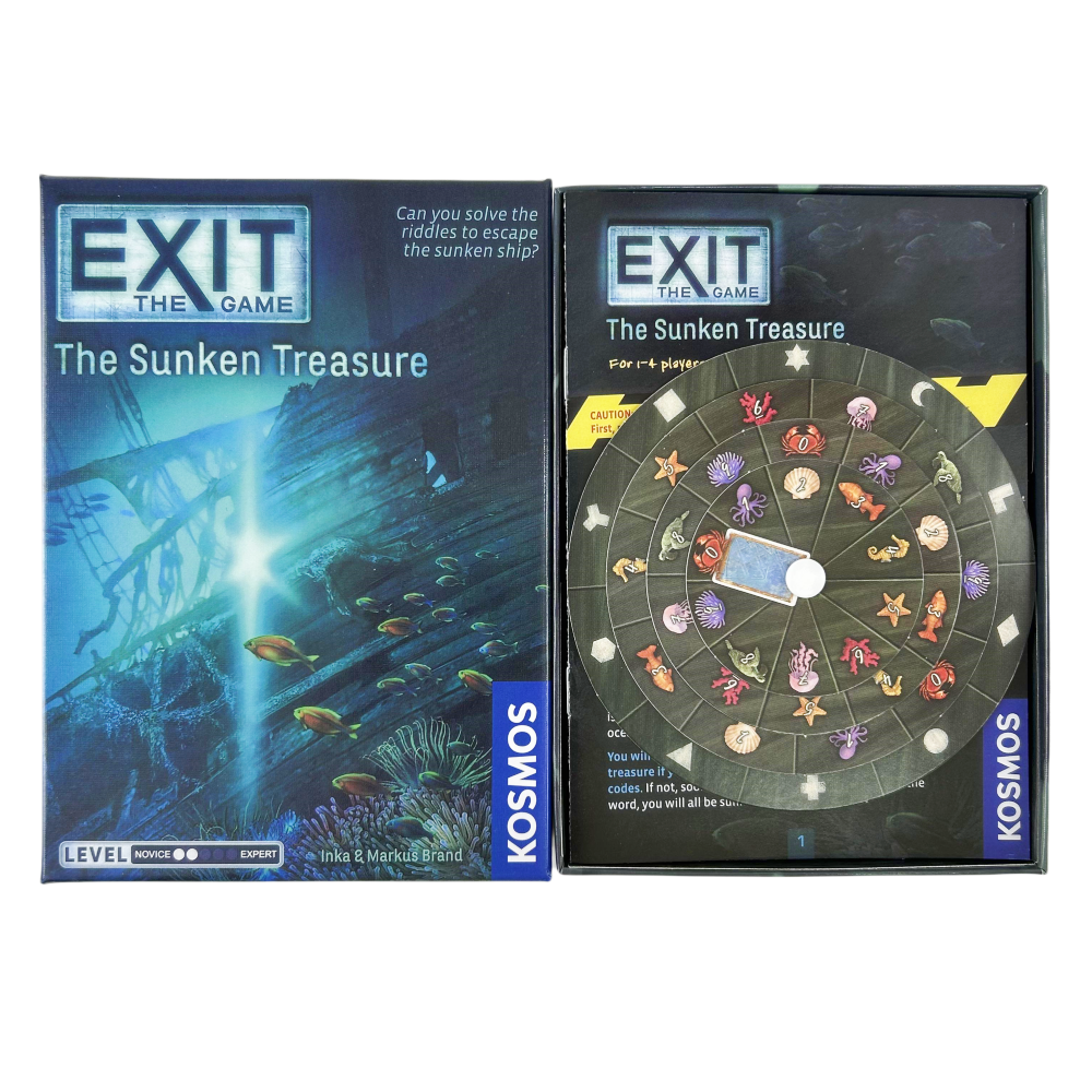 Exit Card Game The Abandoned C - огляд і ціна Board Game Solo