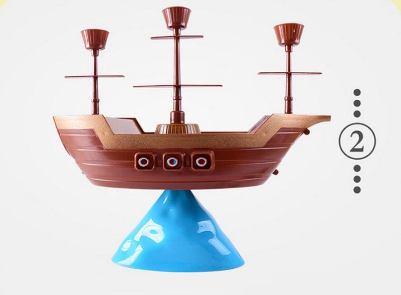 Pirate Ship Balance Game Littl - огляд і ціна Board Game Pirates