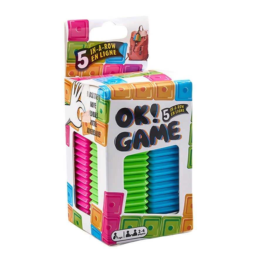 5 In A Row Strategy Board Game - огляд і ціна Board Game For 5 Players