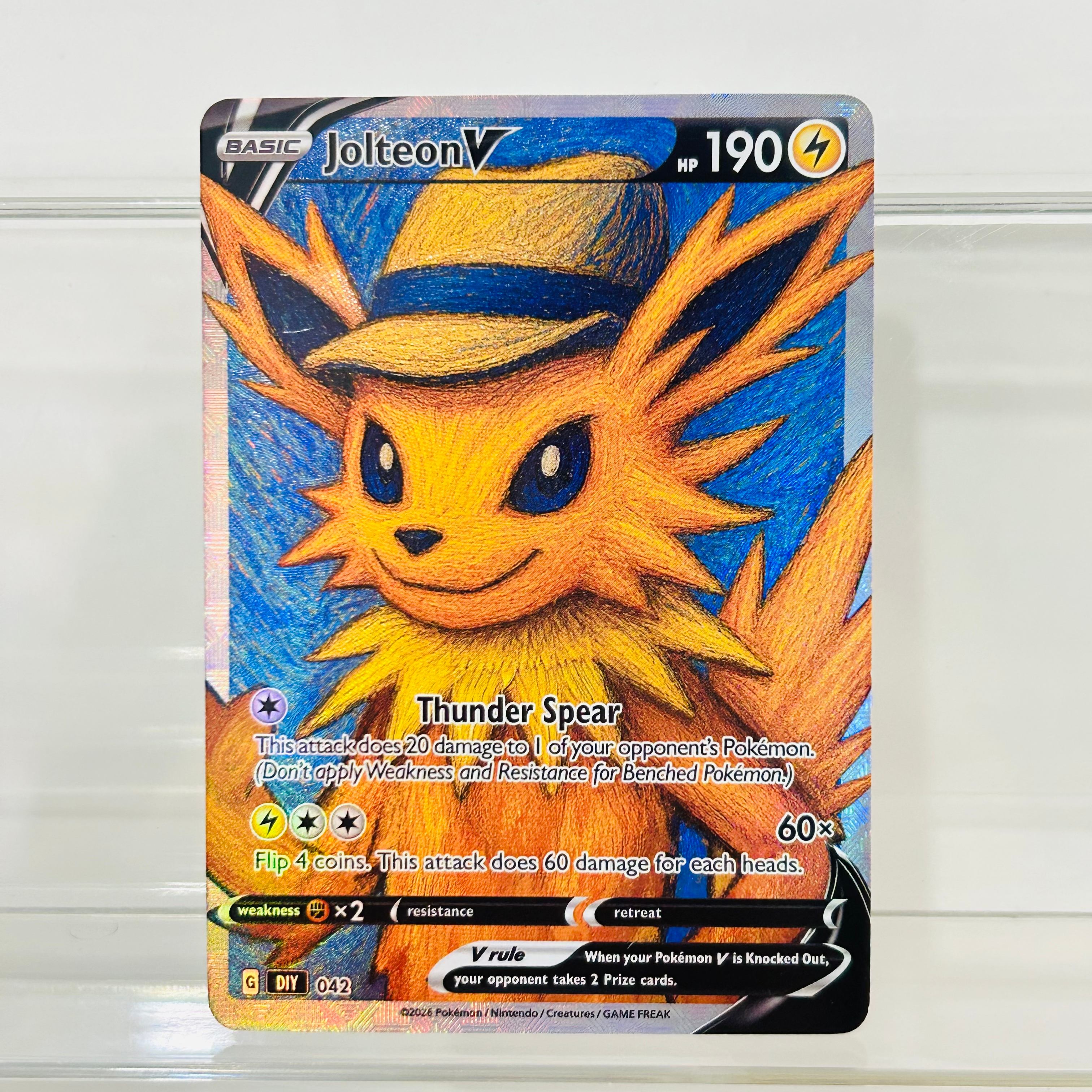 Pokemon Leafeon V 043 English  - огляд і ціна Board Game English