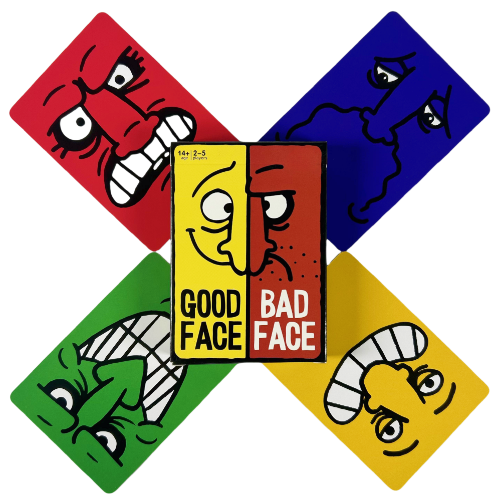 1pc Good Face Bad Face Card Ga - огляд і ціна Board Game Bang