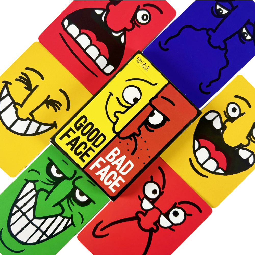 1pc Good Face Bad Face Card Ga - огляд і ціна Board Game Bang