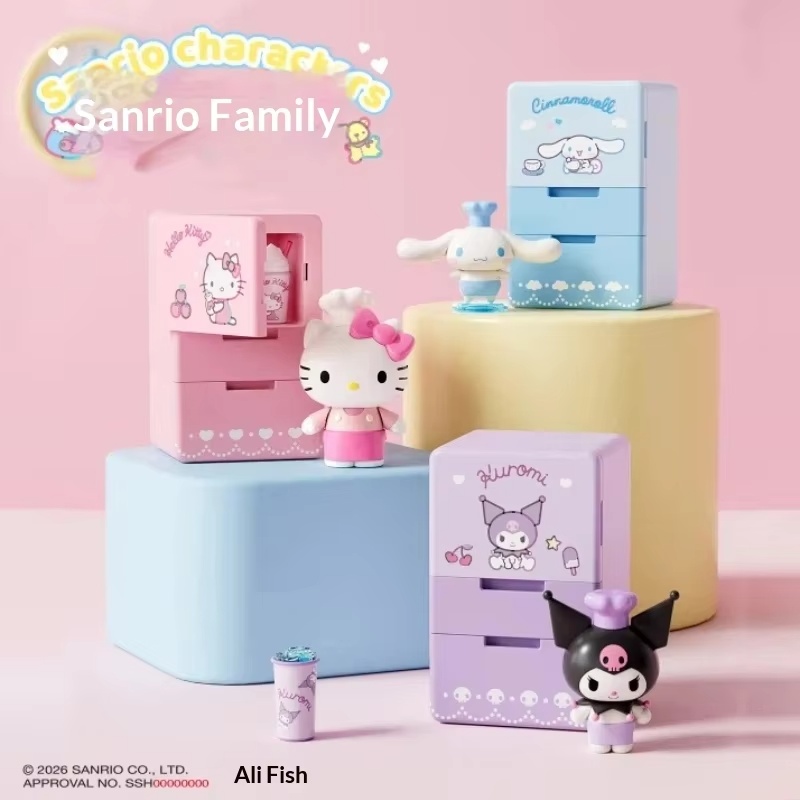 Sanrio Official Happy Mini Fri - огляд і ціна Miniature Terrain Set