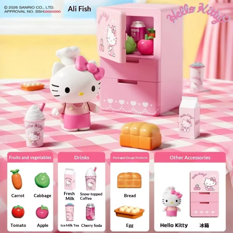 Sanrio Official Happy Mini Fri - огляд і ціна Miniature Terrain Set
