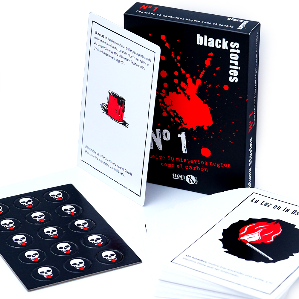 Español Black Stories Juego de - огляд і ціна Board Game Bang