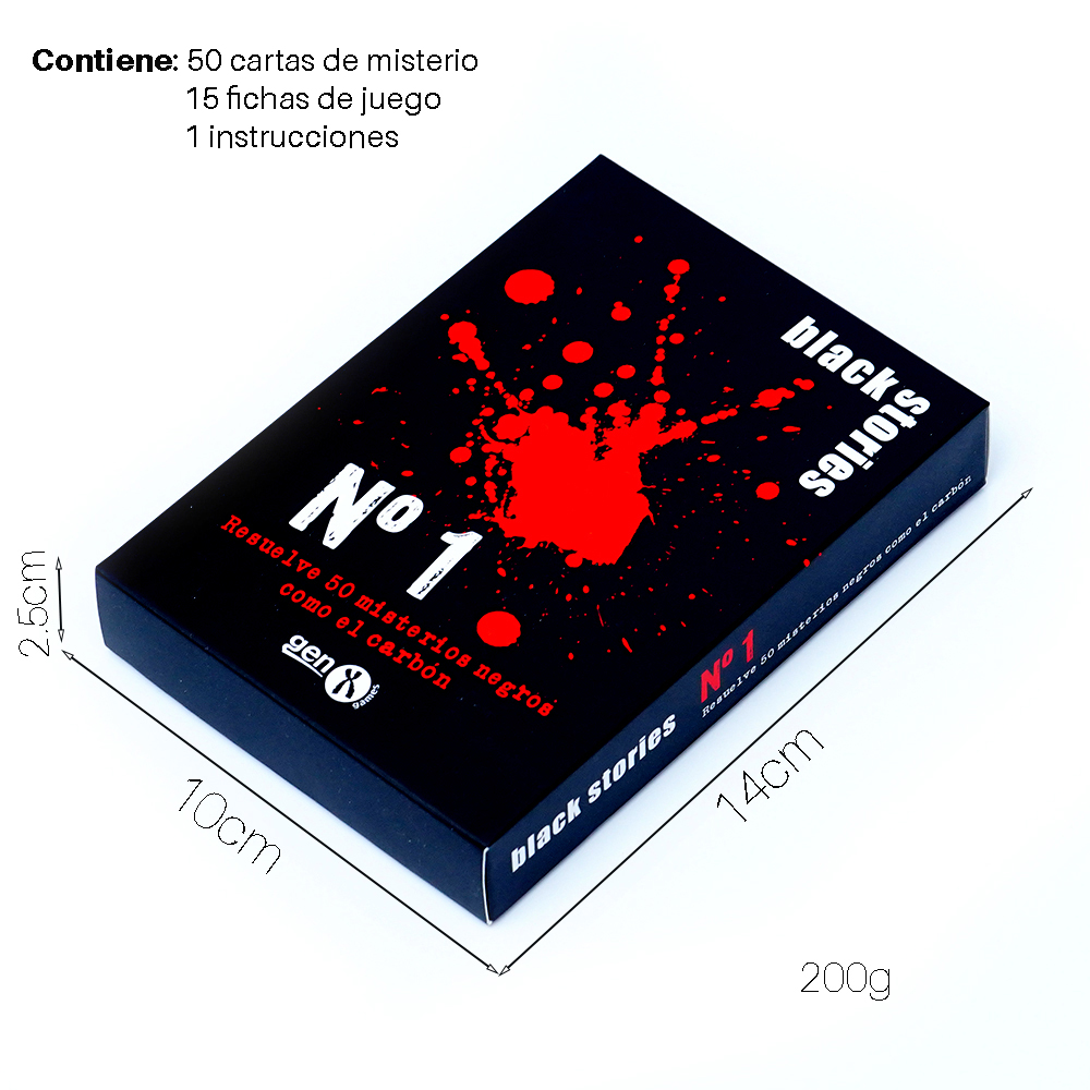 Español Black Stories Juego de - огляд і ціна Board Game Bang