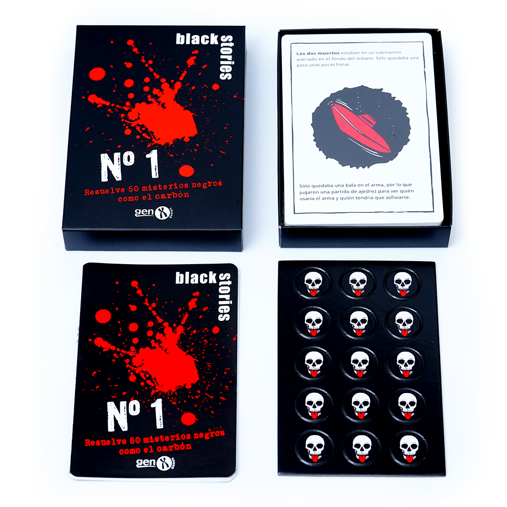 Español Black Stories Juego de - огляд і ціна Board Game Bang