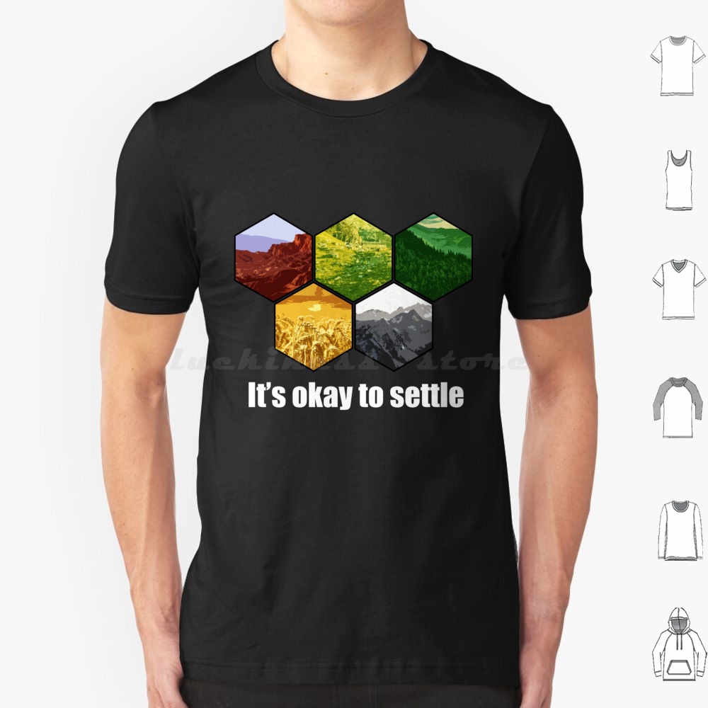 It _ S Okay To Settle T Shirt  - огляд і ціна Board Game Geek
