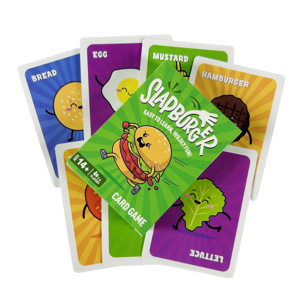 Slapburger Card Game Families  - огляд і ціна Board Game Bang