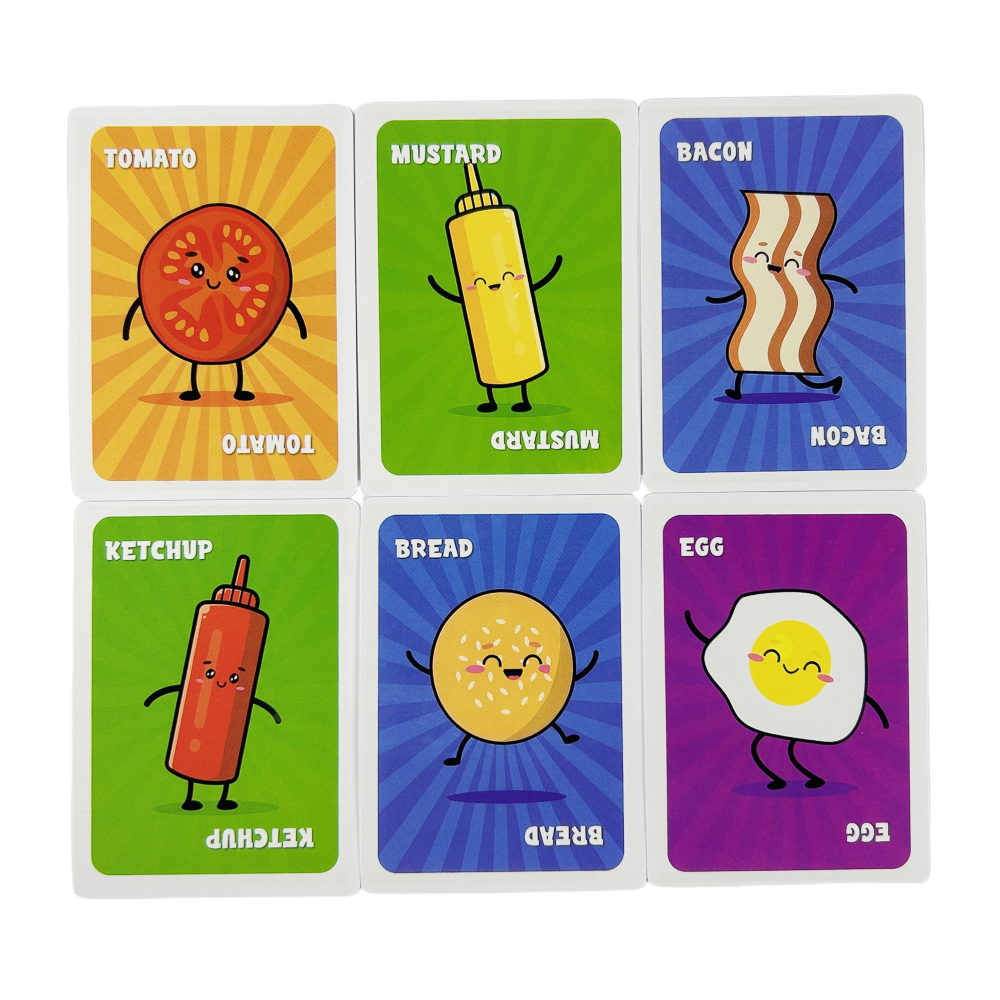 Slapburger Card Game Families  - огляд і ціна Board Game Bang