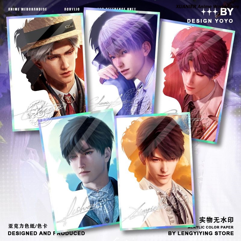 Acrylic Colored Paper Love and - огляд і ціна Board Game Anime