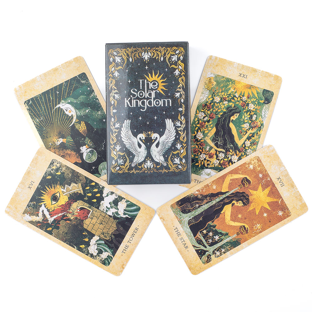 The Solar Kingdom Tarot Deck 7 - огляд і ціна Board Game Of Life