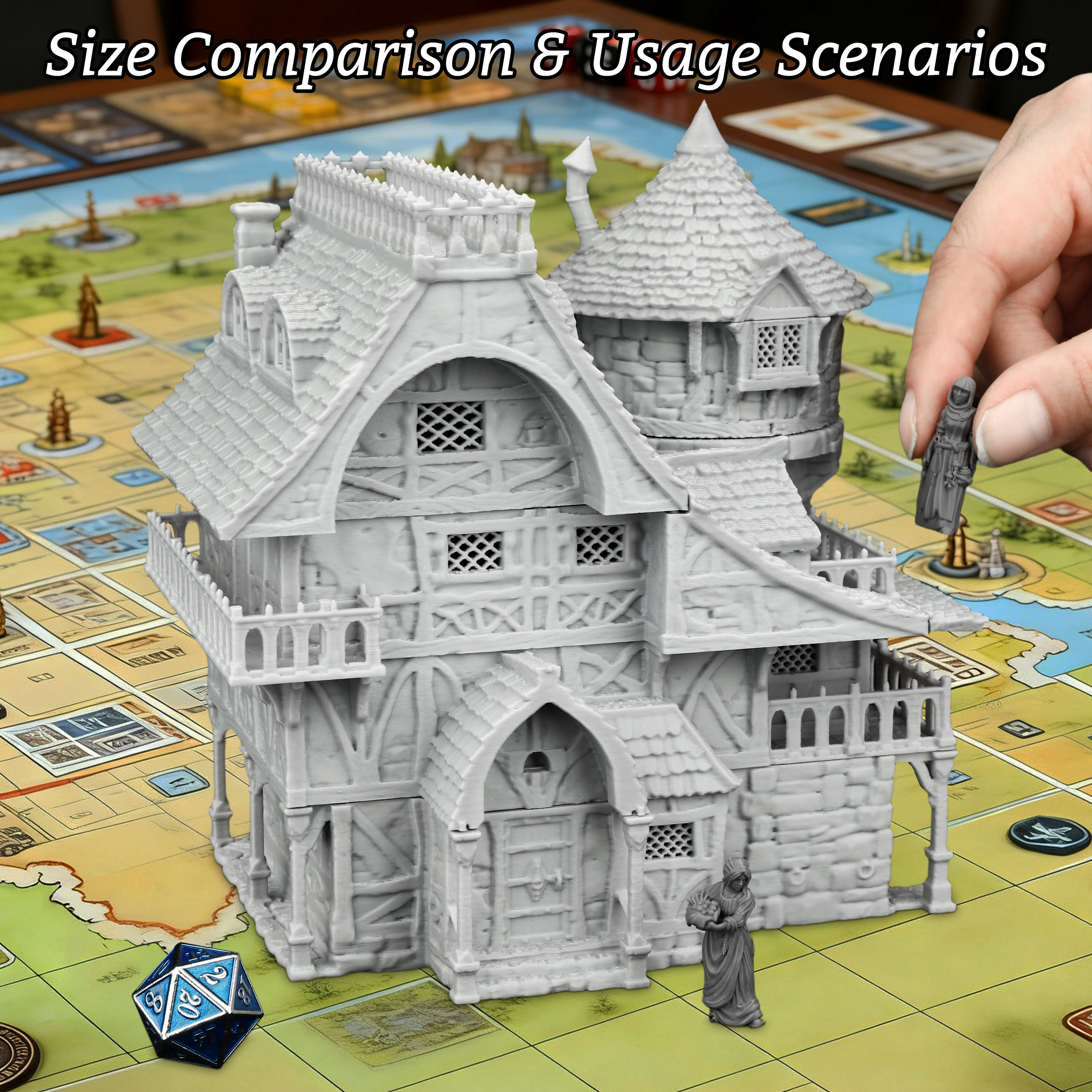 Fantasy Inn Miniature Building - огляд і ціна Miniature Terrain Set