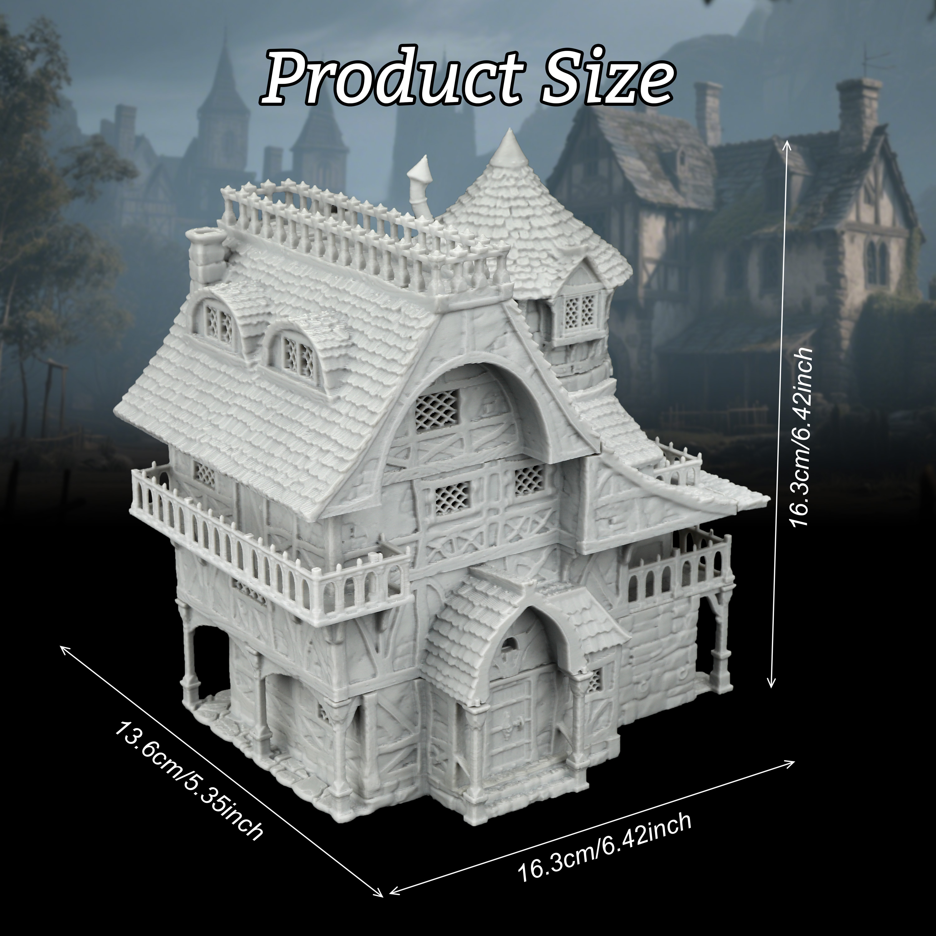 Fantasy Inn Miniature Building - огляд і ціна Miniature Terrain Set