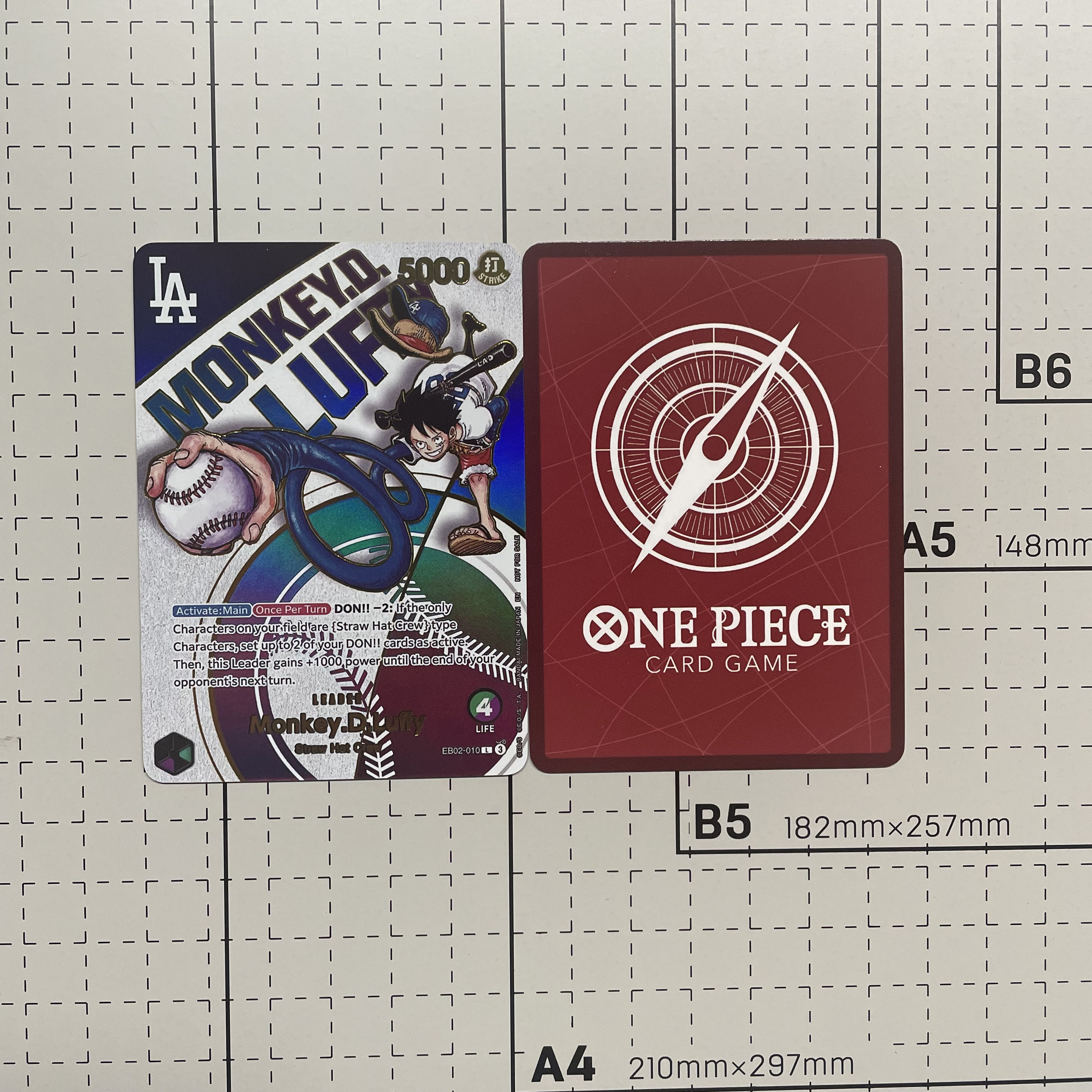 New English Diy One Piece Base - огляд і ціна Board Game Anime
